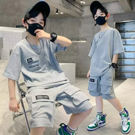 Mario Children Fashion Handsome Tees