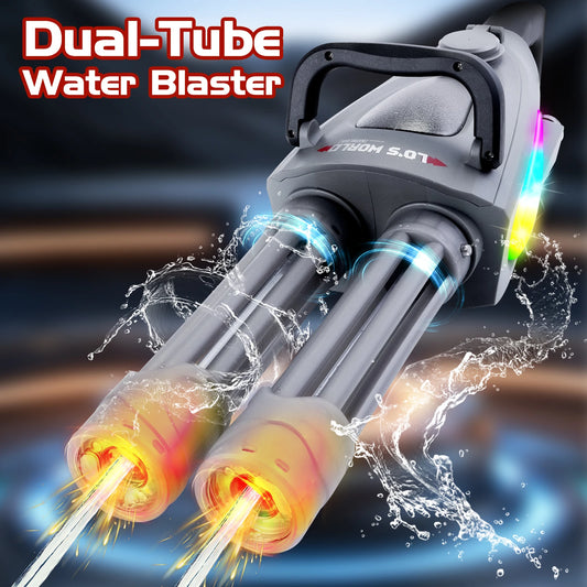 Electric Water Gun Toy for Kids - Double Barrel Blaster
