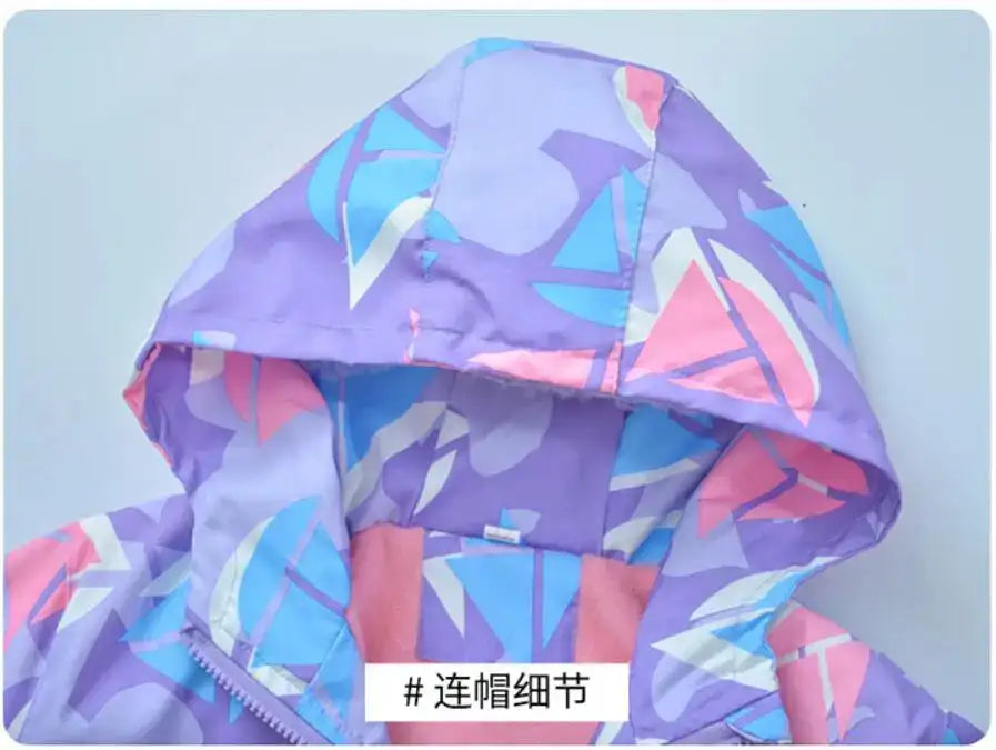 Kirsys Polar Fleece Outdoor Jacket Thickened Hooded Windbreaker