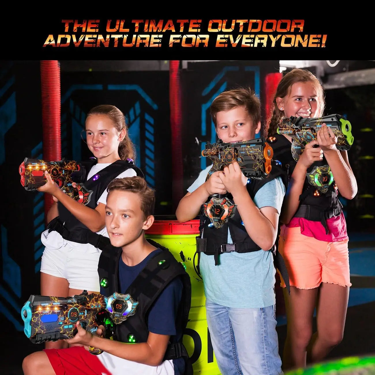 VATOS Kids Christmas Party Gifts Toy Team Play Battle Shooting Game
