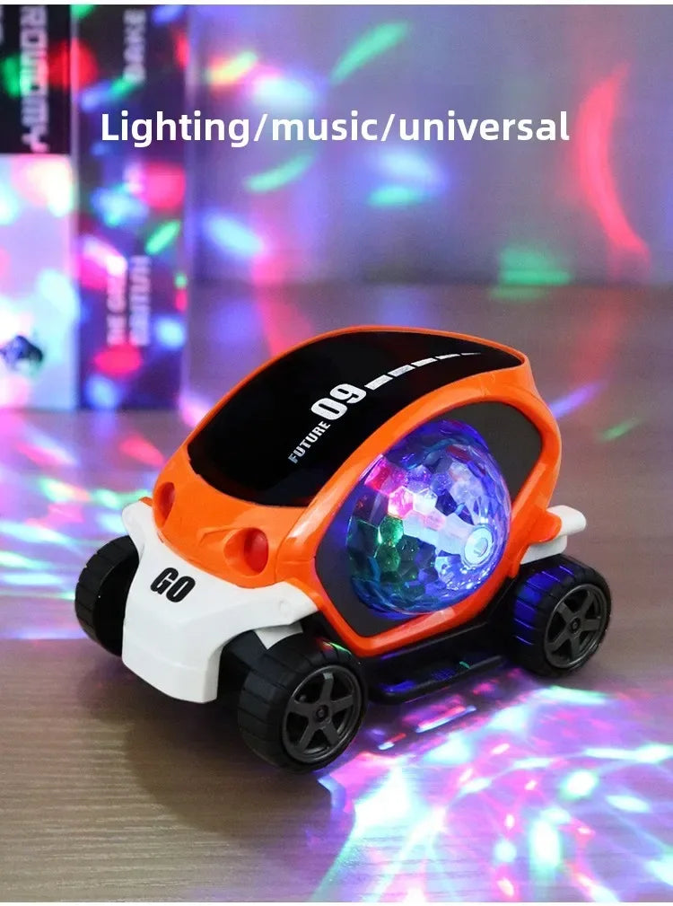 1-2 Years Boy Baby Car Toys Toddler Crawling Sensory Toy Car Toys Electronic Car Tummy Time