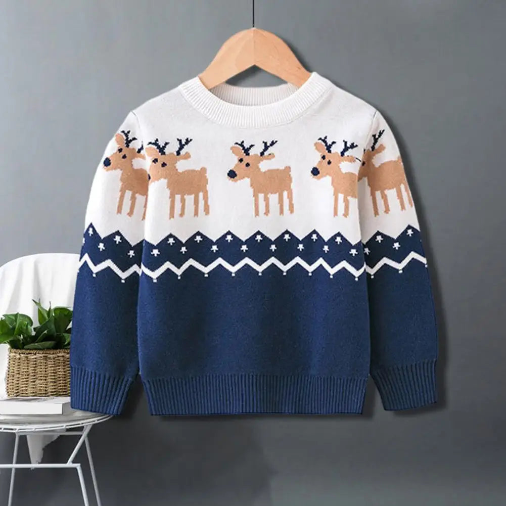 Jochy Cozy Cartoon Design Christmas Sweater