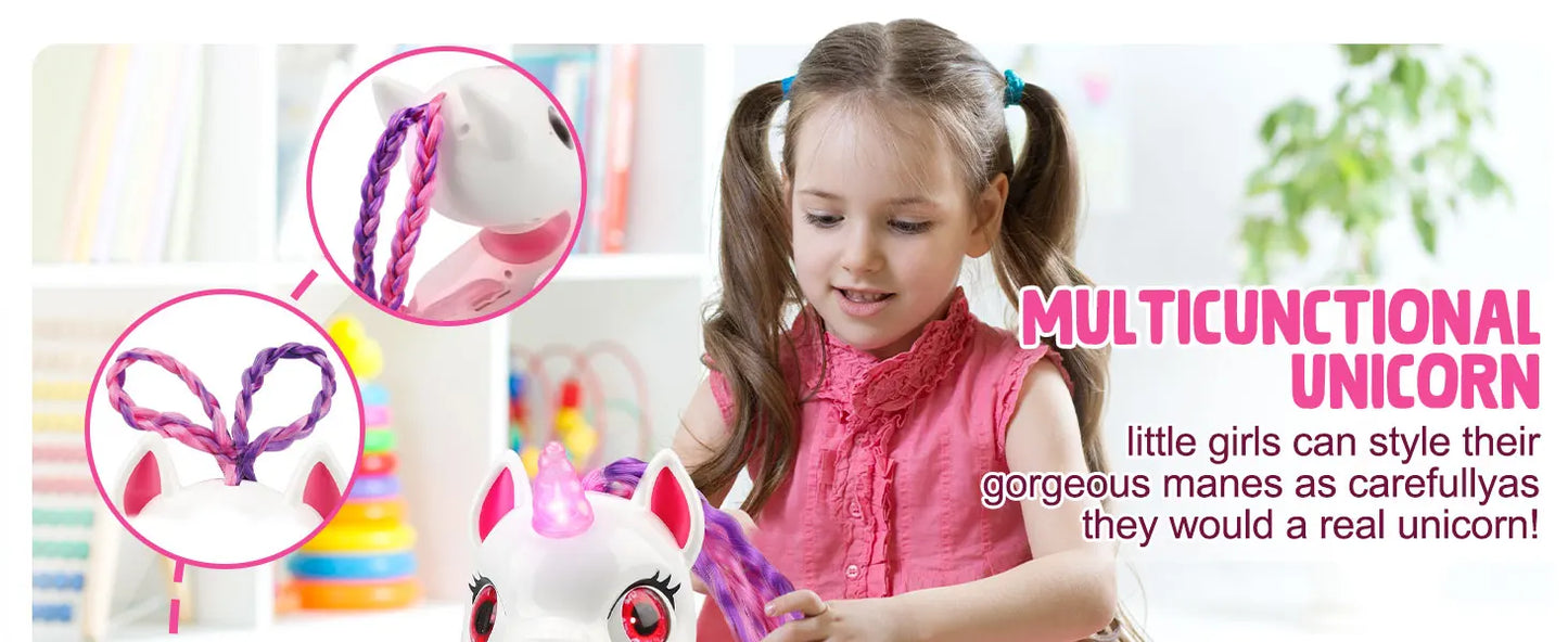 Unicorn Toys for Girls, Remote Control Robot Toys, Dancing Pets, Robot Toys for Kids