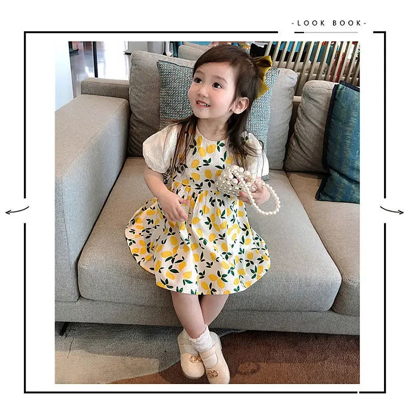 Girl floral dresses princess dress baby girls summer dress flower girl dresses baby girl dress Children dresses فساتين الأطفال
