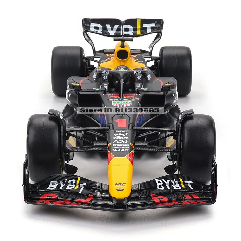 Bburago 1:24 2022~2024 F1 serie various style Red Bull RB19 Gran Premio de Austin SF23 W14 precision model car collection gift