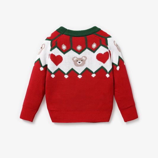 Otoniel Christmas Childlike Animal print Sweater