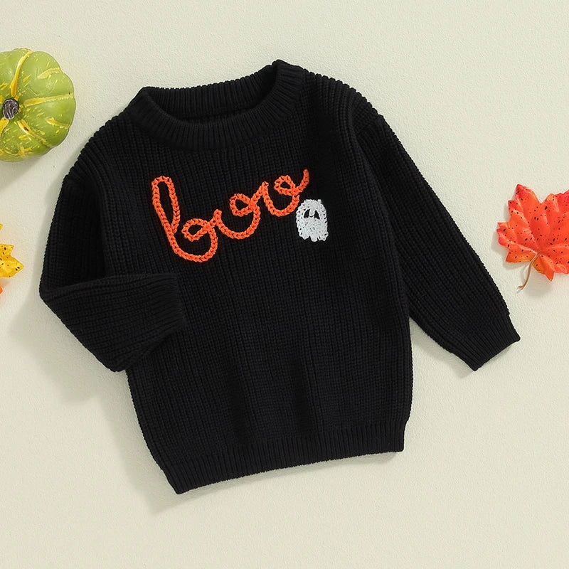 Jhon Toddler Clothes Boys Halloween Sweater