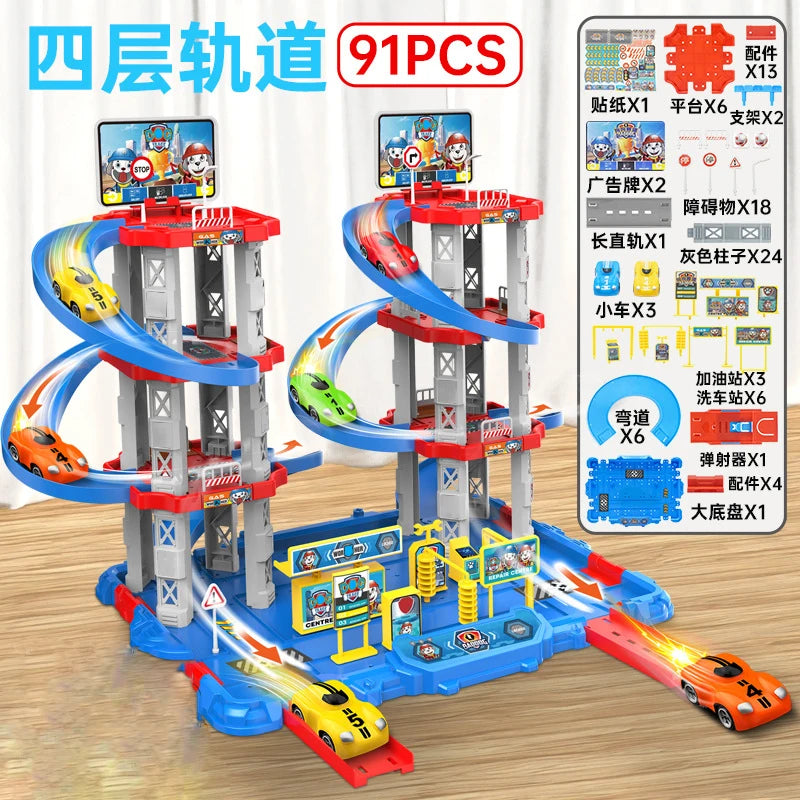 Race Track Car Ramp Toy Educational Game For Boys
