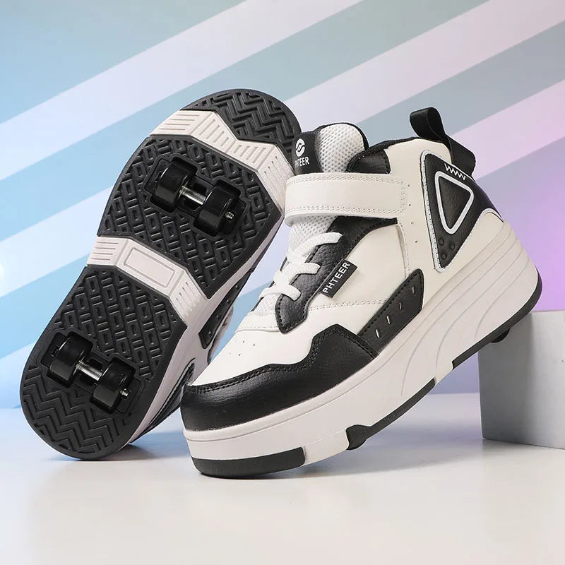 Children Roller Skate Shoes Kids Autumn Children Fashion Casual Sports Shoes