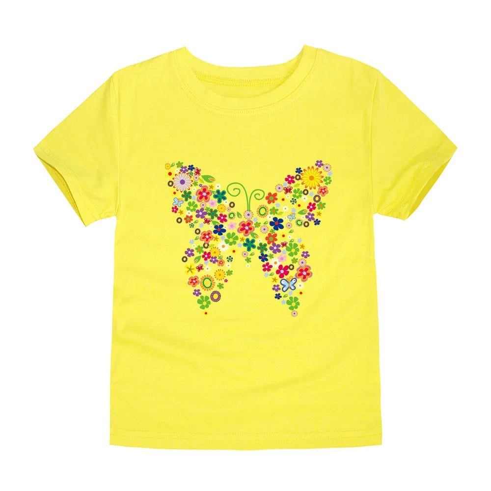 Iris for Girls Summer Clothes Cotton Tee Yellow Purple - GuGuTon baby store - Baby Fashion - Toddlers Outfits - Babies Outfits - Toddler Clothes - Kids Clothing - Newborn Clothes - Newborn Wear - Kids Wear - Trending Clothes - Trending Outfits - Fall Fashion - Winter Fashion - Girls Clothes - Boys Clothes - Babies Wear - Kids Accessories - KidsWear - Summer Clothes - Summer Fashion - Summer Trend - Falls Sweaters - Tops - Bottom - Jeans - Blouse - Dresses - Newborn Dresses - Toys