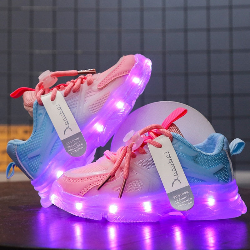 Shoes Boys Lighted Sneakers LED Sexy - GuGuTon baby store - Baby Fashion - Toddlers Outfits - Babies Outfits - Toddler Clothes - Kids Clothing - Newborn Clothes - Newborn Wear - Kids Wear - Trending Clothes - Trending Outfits - Fall Fashion - Winter Fashion - Girls Clothes - Boys Clothes - Babies Wear - Kids Accessories - KidsWear - Summer Clothes - Summer Fashion - Summer Trend - Falls Sweaters - Tops - Bottom - Jeans - Blouse - Dresses - Newborn Dresses - Toys