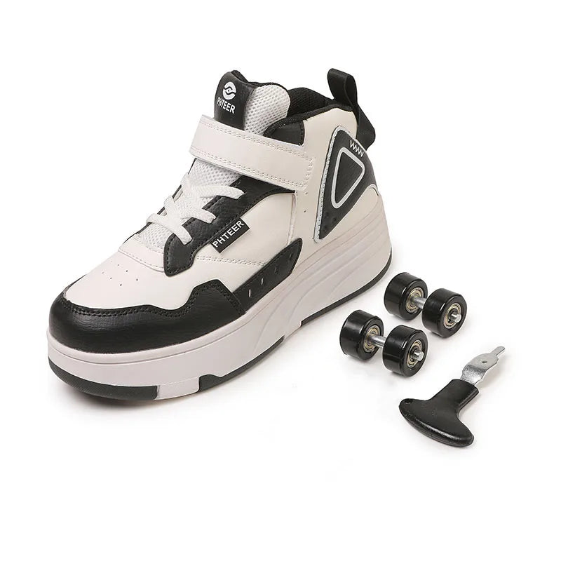 Children Roller Skate Shoes Kids Autumn Children Fashion Casual Sports Shoes
