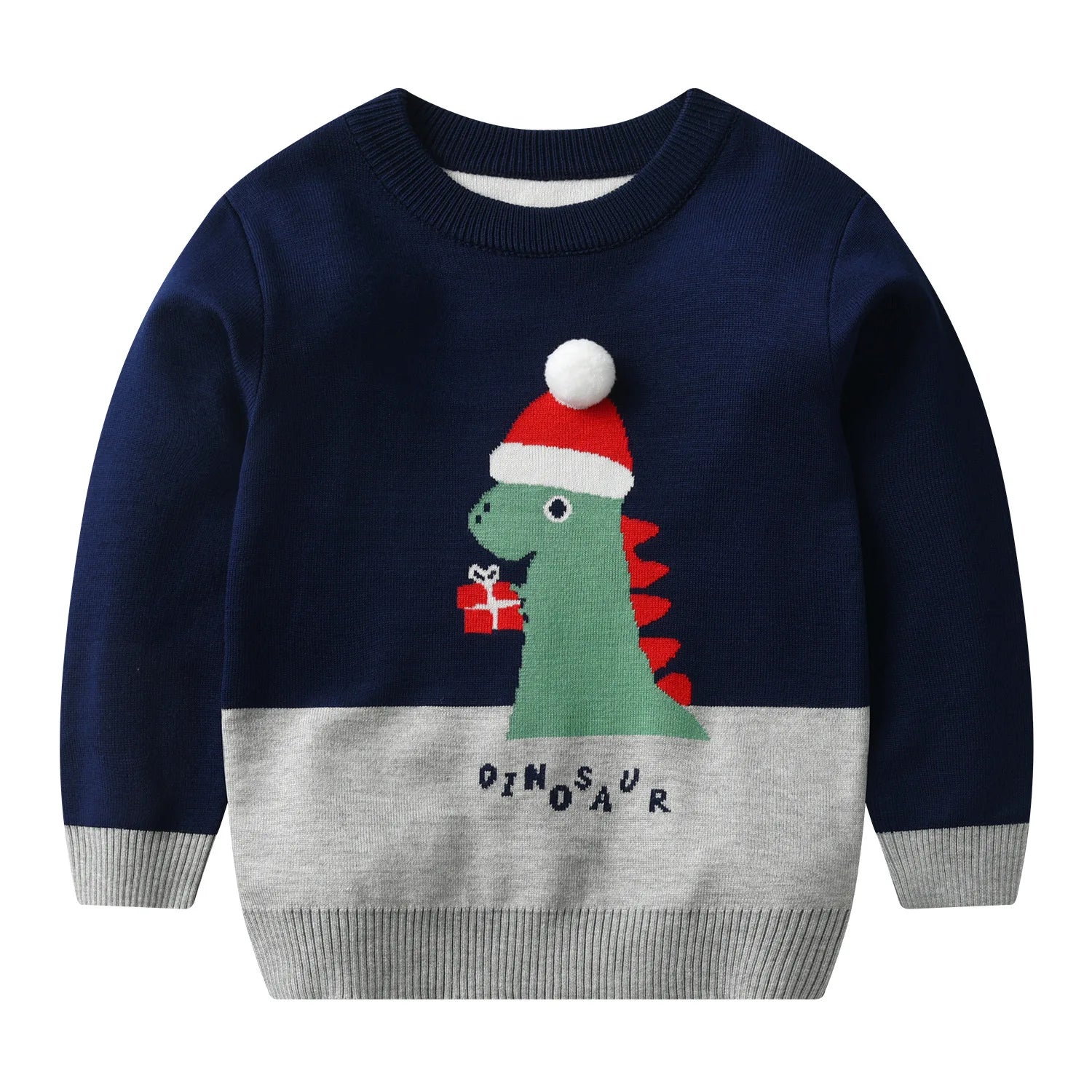 Iker Pullover Knitwear Cartoon Christmas Sweater - GuGuTon baby store - Baby Fashion - Toddlers Outfits - Babies Outfits - Toddler Clothes - Kids Clothing - Newborn Clothes - Newborn Wear - Kids Wear - Trending Clothes - Trending Outfits - Fall Fashion - Winter Fashion - Girls Clothes - Boys Clothes - Babies Wear - Kids Accessories - KidsWear - Summer Clothes - Summer Fashion - Summer Trend - Falls Sweaters - Tops - Bottom - Jeans - Blouse - Dresses - Newborn Dresses - Toys