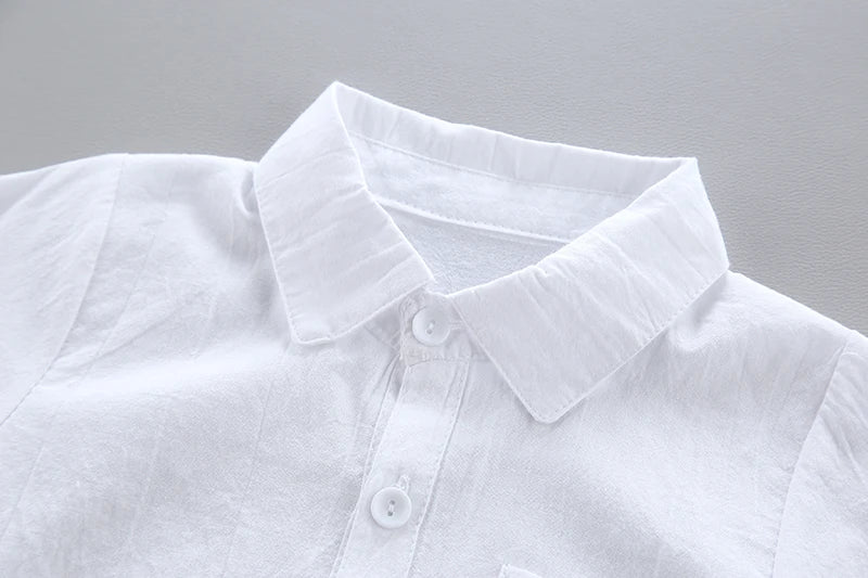 Sacarias Long Sleeve Baby Wedding Shirts