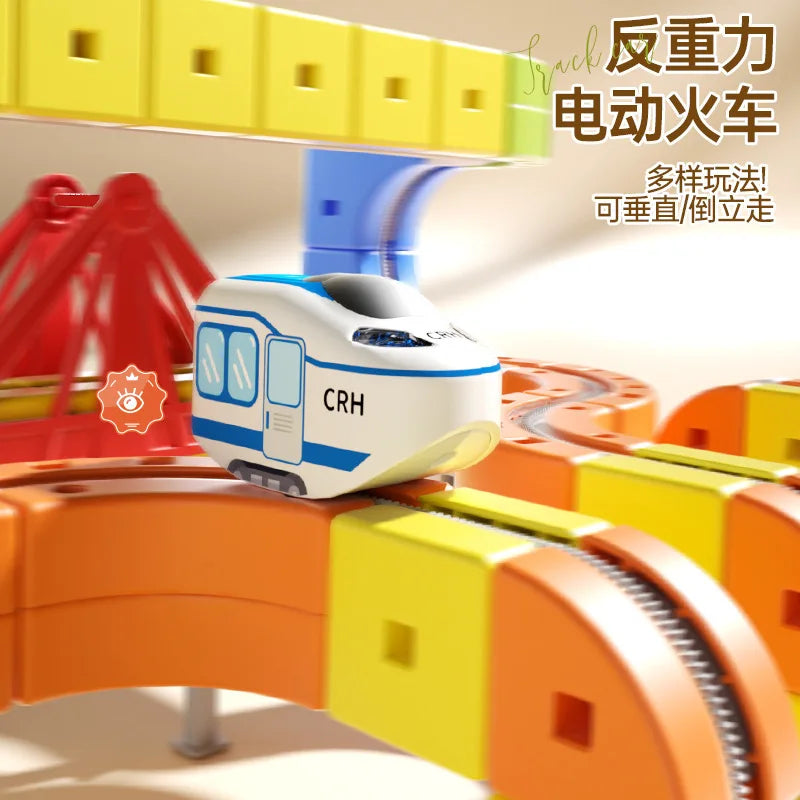 Amazing Track Cube Electric Magnetic Building Block Train Set