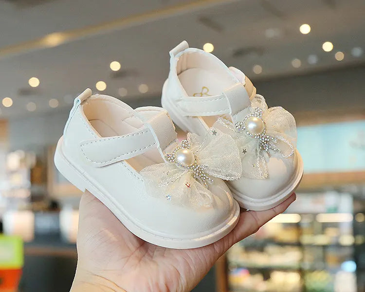 Baby Girls Shoes PU Toddler Princess Dress Shoes