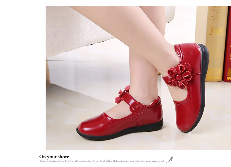Girl Fashion Party Shoe 2026 Spring New Korean Edition Child Princess ShoeGirl