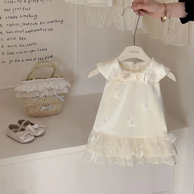 Summer Clothes Kids Girl Children Dresses Girls Elegant Eid Dresses Kids Clothes 2025  Clothing Princess Dress Young Dresses