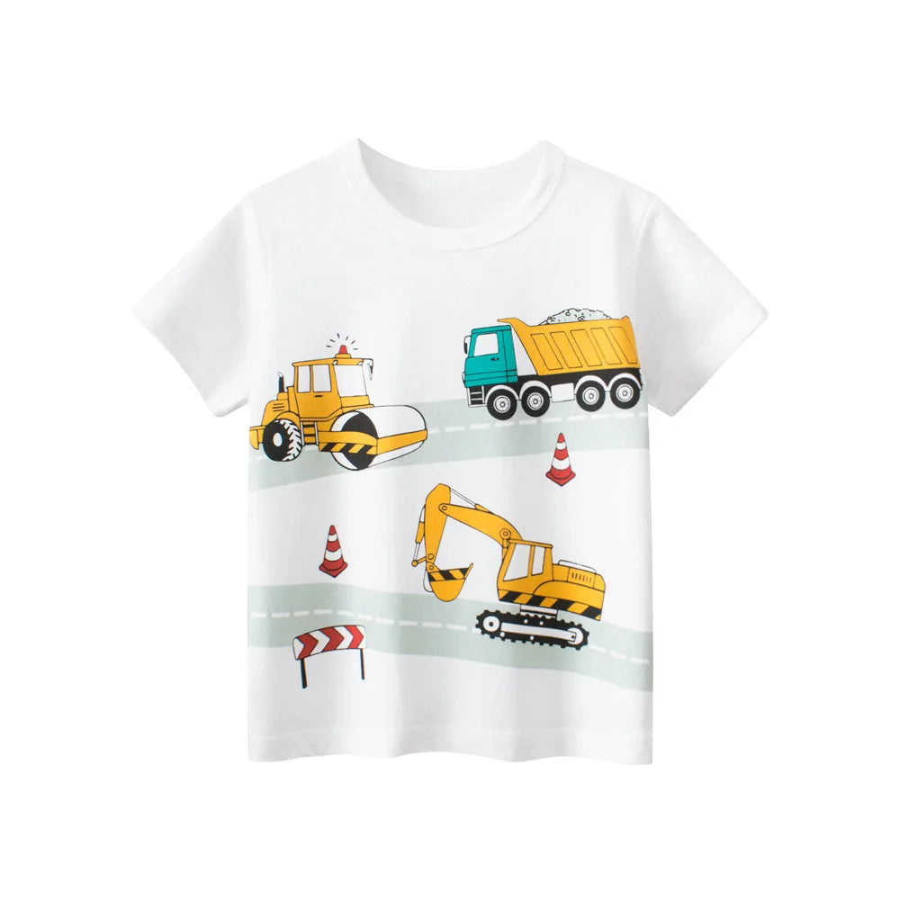 William Children's Short Sleeved Tees - GuGuTon baby store - Baby Fashion - Toddlers Outfits - Babies Outfits - Toddler Clothes - Kids Clothing - Newborn Clothes - Newborn Wear - Kids Wear - Trending Clothes - Trending Outfits - Fall Fashion - Winter Fashion - Girls Clothes - Boys Clothes - Babies Wear - Kids Accessories - KidsWear - Summer Clothes - Summer Fashion - Summer Trend - Falls Sweaters - Tops - Bottom - Jeans - Blouse - Dresses - Newborn Dresses - Toys