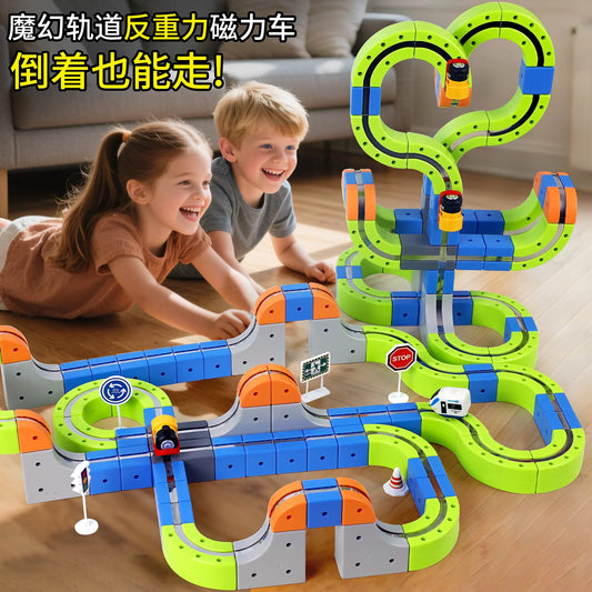 Magnetic Levitation Train Set for Kids, Montessori STEM Building Toy