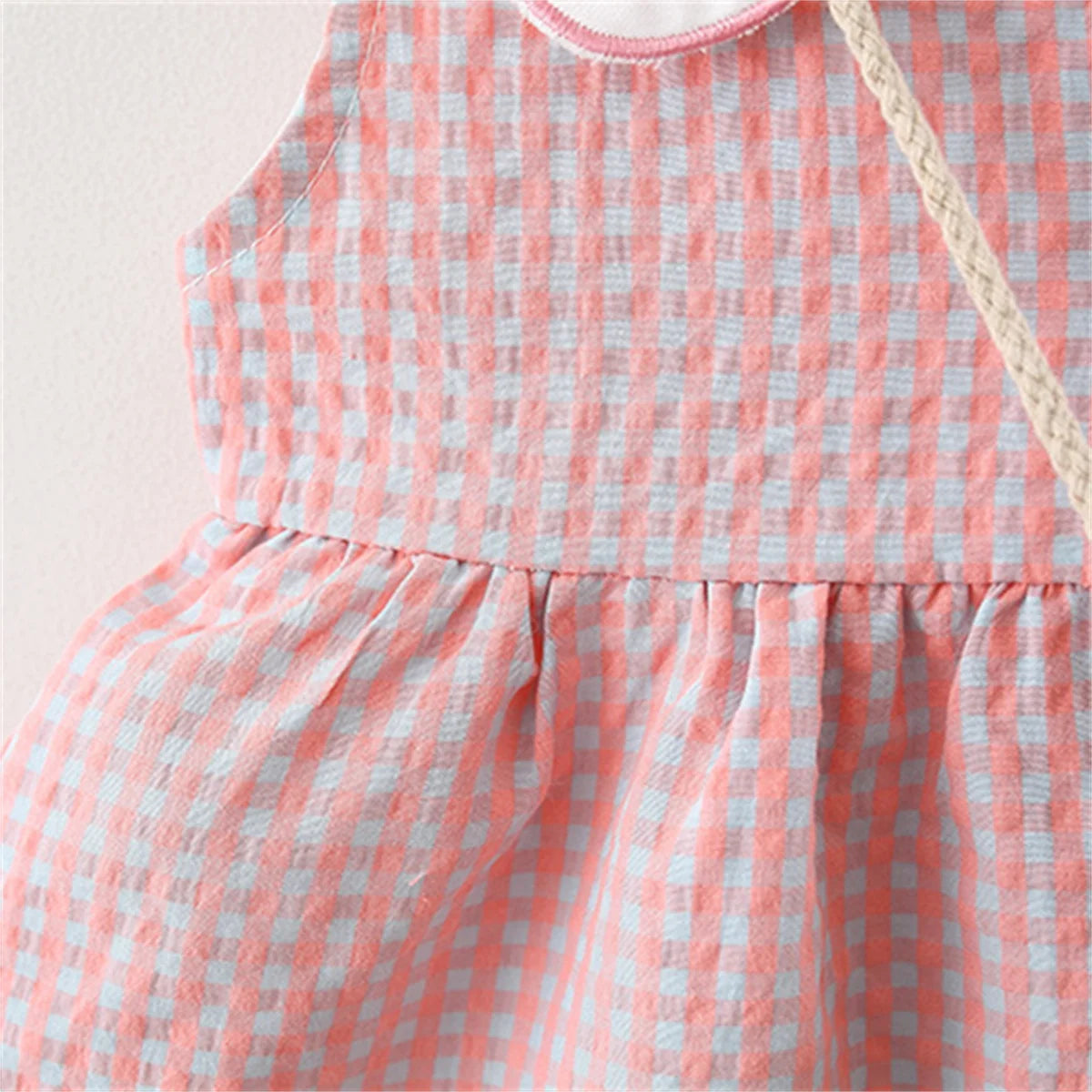 Ciara Infant Cotton Summer Dress with Backpack