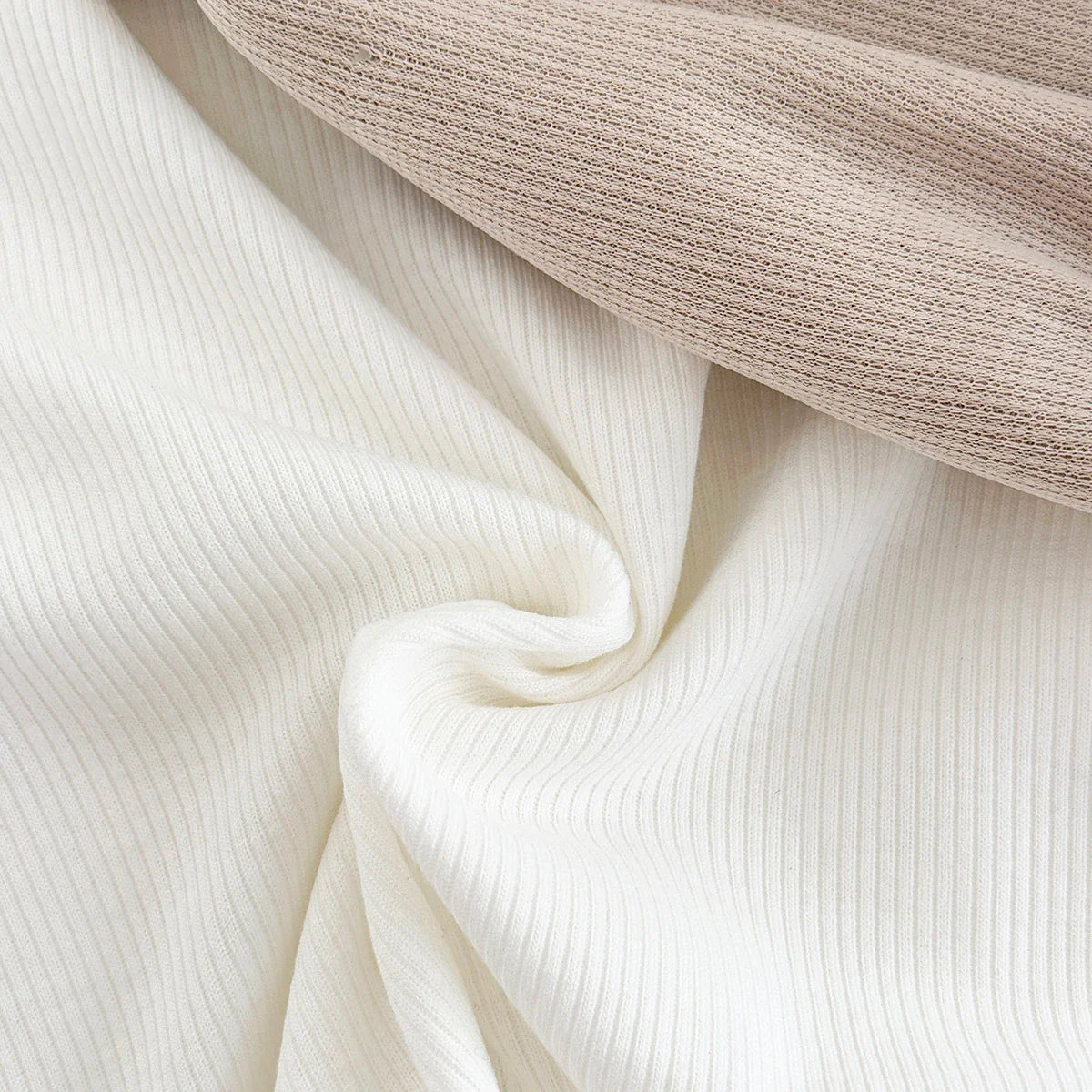 Waffle Rainbow Romper Set