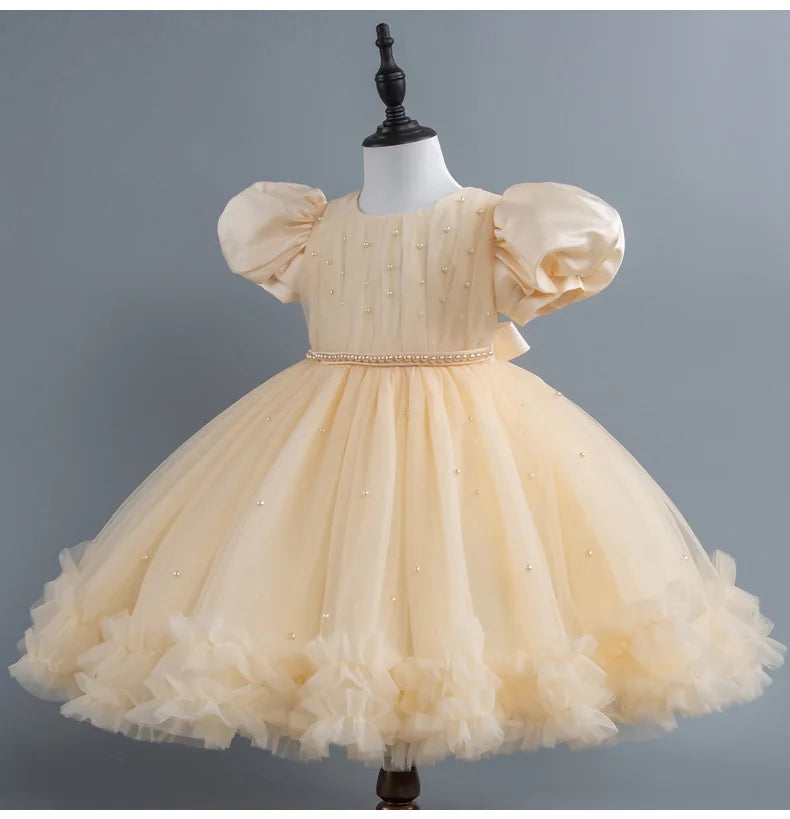 Baby Girl Princess Dress Girls' Daily Dresses Tulle Ball Gown Kid Girls Clothes