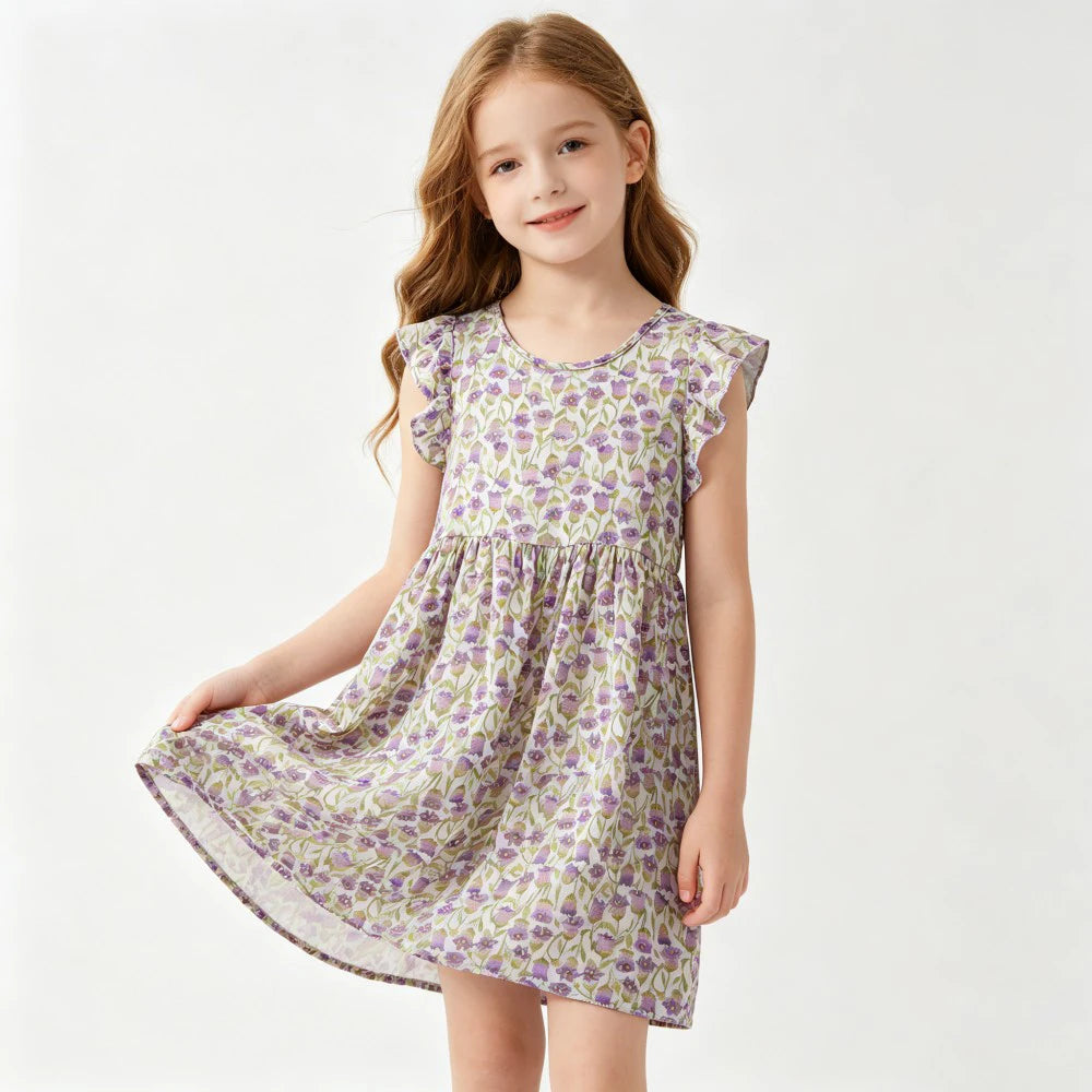 Girls Dresses Toddler Baby 1 to 2 3 4 5 6 7 8 9 10 11 12 13 14 15 16 Years Girl Casual Dress Teenager Korean Cute Children Dress