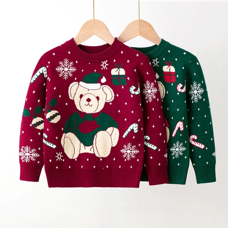 Uriel Winter Boys Christmas Sweaters