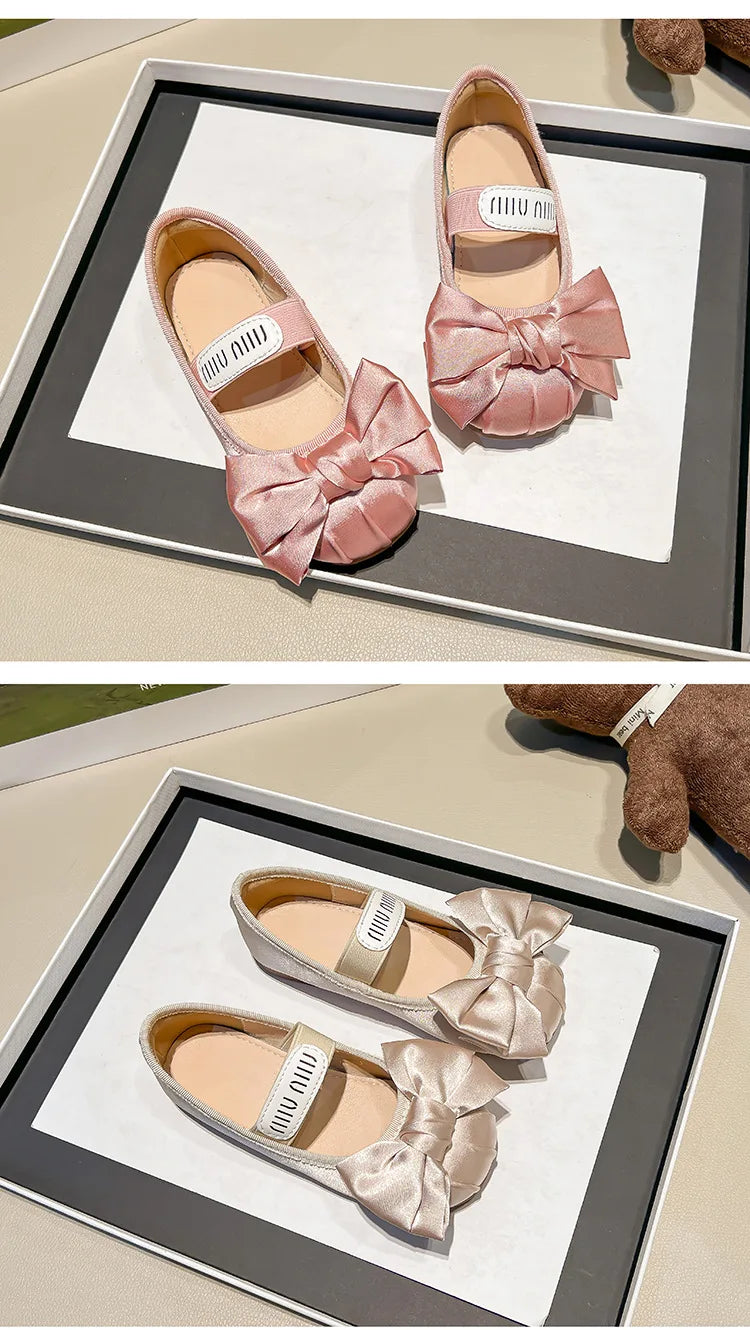 Girl Princess Shoe Butterfly Cute Kids Shoes Spring Autumn Fashion Mary