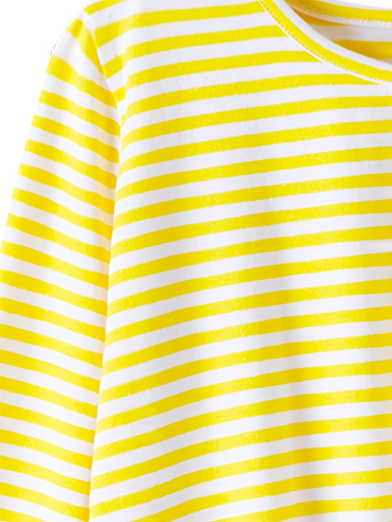 Estela Cute Comfy Striped Long Sleeve Top