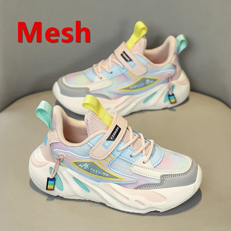 Girls Casual Shoes Summer Winter Warm Fur Children Furry Shoes Kids Shoes Female Princess Chunky Sneakers Child Cute 3 5 6 7 8