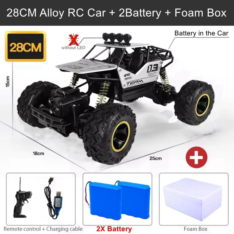 1:16 / 1:12 All Terrain RC Car 30KM/H High Speed 4WD Electric Remote Control Car Buggy 4X4