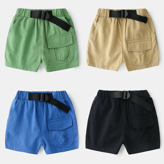 Angel Summer Fashion Style Infant  Solid Color Elastic shorts