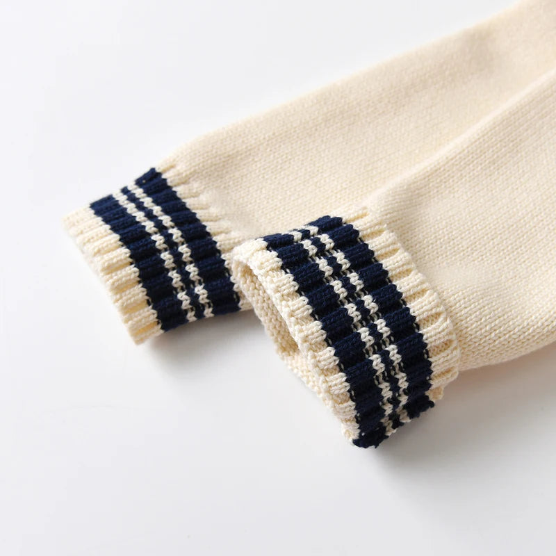 Daniel Long Sleeve Knitwear Cute Sweater - GuGuTon baby store - Baby Fashion - Toddlers Outfits - Babies Outfits - Toddler Clothes - Kids Clothing - Newborn Clothes - Newborn Wear - Kids Wear - Trending Clothes - Trending Outfits - Fall Fashion - Winter Fashion - Girls Clothes - Boys Clothes - Babies Wear - Kids Accessories - KidsWear - Summer Clothes - Summer Fashion - Summer Trend - Falls Sweaters - Tops - Bottom - Jeans - Blouse - Dresses - Newborn Dresses - Toys