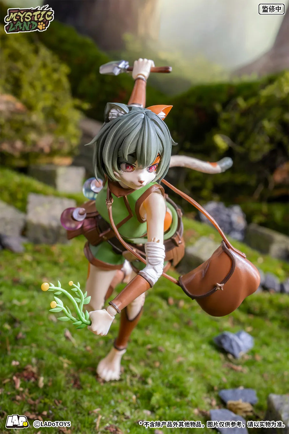 In Stock LADoTOYS ERA-002 TONIA TIGRIS HERBAL IST Ver. Model Toys Collectible 1/12 Cat Beautiful Girl MYSTIC LAND Furry Fandom