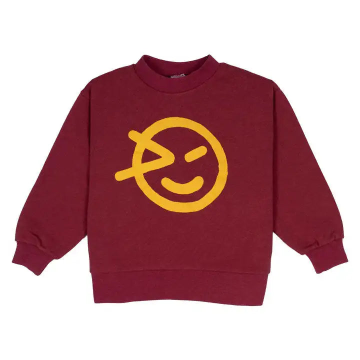 Miguel Winter Cotton Letter Baby Pullover Sweater