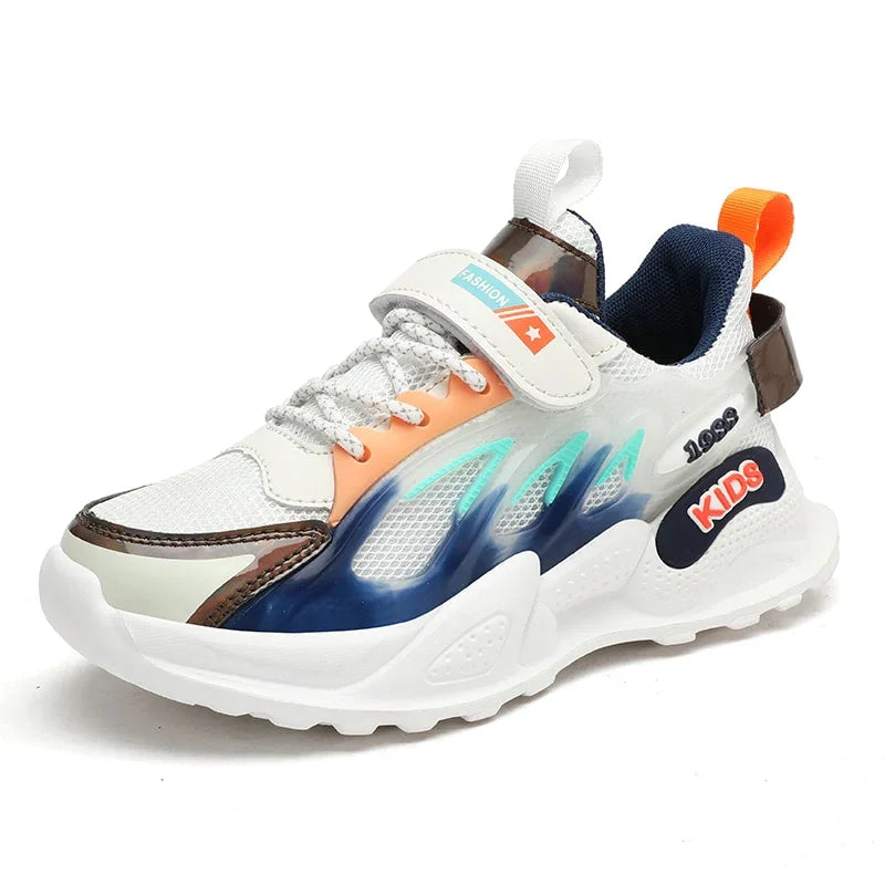 Sports Fashion Boys Mesh Casual Shoes Breathable Sneakers Running - GuGuTon baby store - Baby Fashion - Toddlers Outfits - Babies Outfits - Toddler Clothes - Kids Clothing - Newborn Clothes - Newborn Wear - Kids Wear - Trending Clothes - Trending Outfits - Fall Fashion - Winter Fashion - Girls Clothes - Boys Clothes - Babies Wear - Kids Accessories - KidsWear - Summer Clothes - Summer Fashion - Summer Trend - Falls Sweaters - Tops - Bottom - Jeans - Blouse - Dresses - Newborn Dresses - Toys