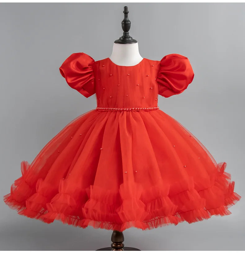 Baby Girl Princess Dress Girls' Daily Dresses Tulle Ball Gown Kid Girls Clothes