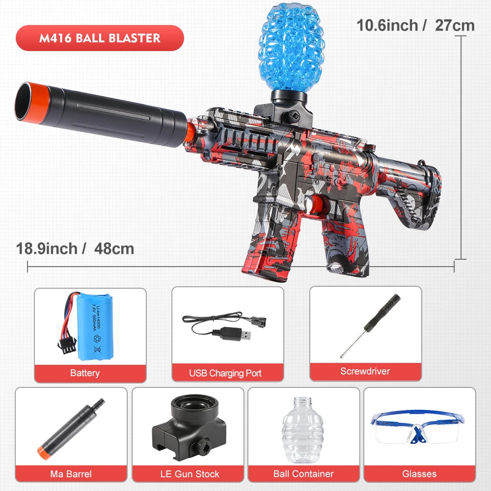 M416 Electric Ball Blaster for High-Speed Play
