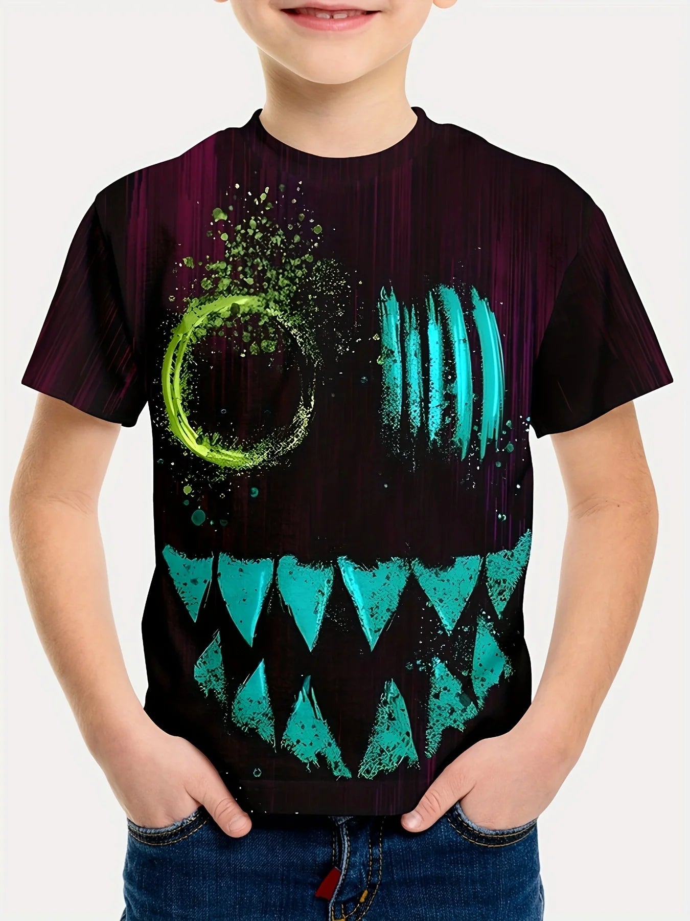 Zion Tie Dye Funny Smiling Face Print Boys T-shirts - GuGuTon baby store - Baby Fashion - Toddlers Outfits - Babies Outfits - Toddler Clothes - Kids Clothing - Newborn Clothes - Newborn Wear - Kids Wear - Trending Clothes - Trending Outfits - Fall Fashion - Winter Fashion - Girls Clothes - Boys Clothes - Babies Wear - Kids Accessories - KidsWear - Summer Clothes - Summer Fashion - Summer Trend - Falls Sweaters - Tops - Bottom - Jeans - Blouse - Dresses - Newborn Dresses - Toys