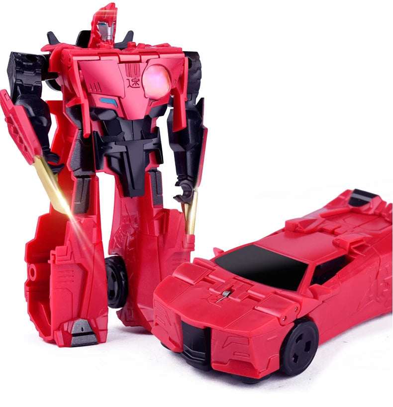 Transformation Toy Robot One Step Deformation Car - Dinosaur Toys