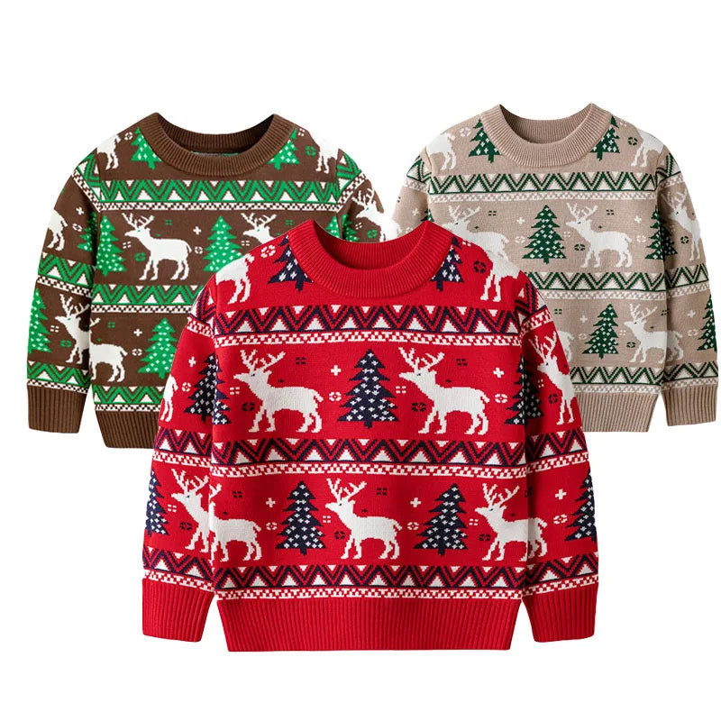 Jhonny Christmas Kids Knit Sweater