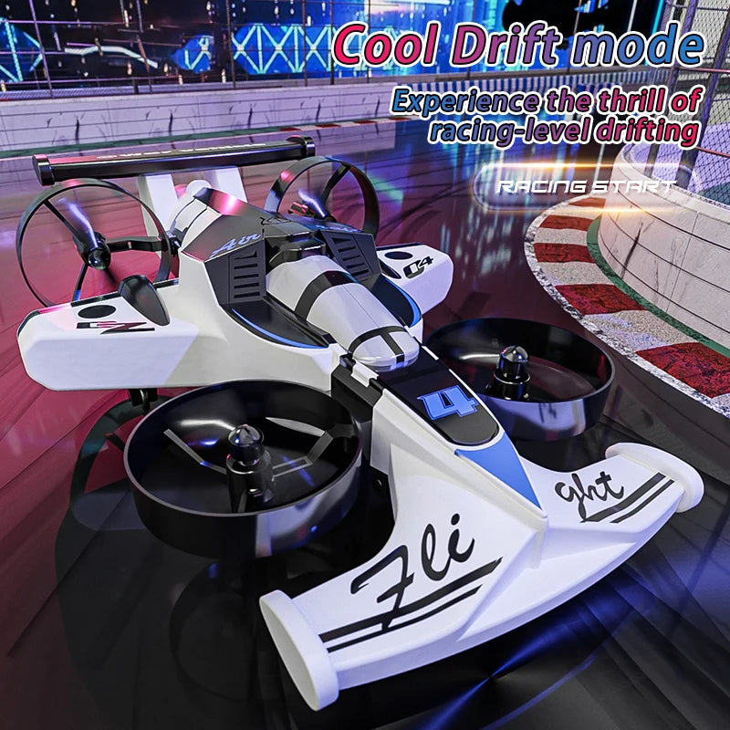 CZ04 2-in-1 Land Air RC Quadcopter Drift Car Toy Remote Control