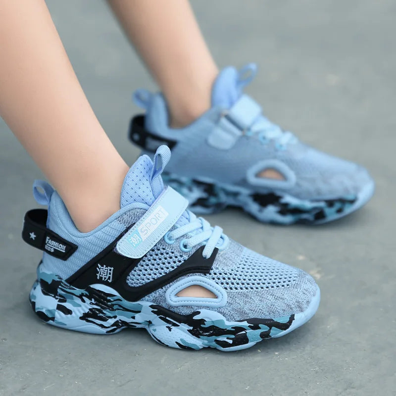 Boys' Summer Sports Shoes Fashion Hollow Casual Shoes Children's Running Shoes