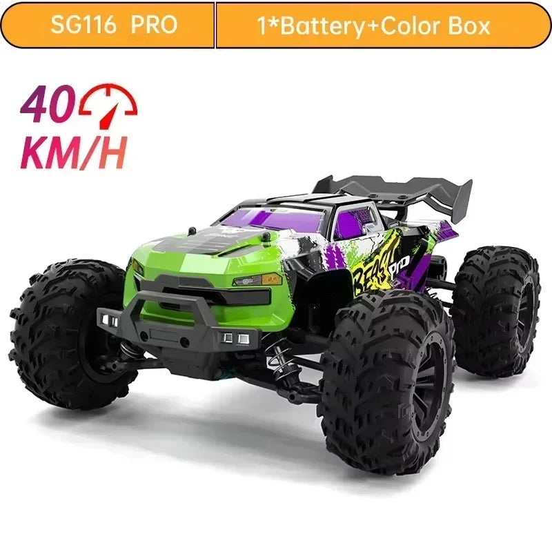 1:16 MAX/PRO Remote Control Car High Speed 80KM/H 4WD Off-Road Drift RC Racing Vehicle For Kids Adults Outdoor Toys Truck Gifts