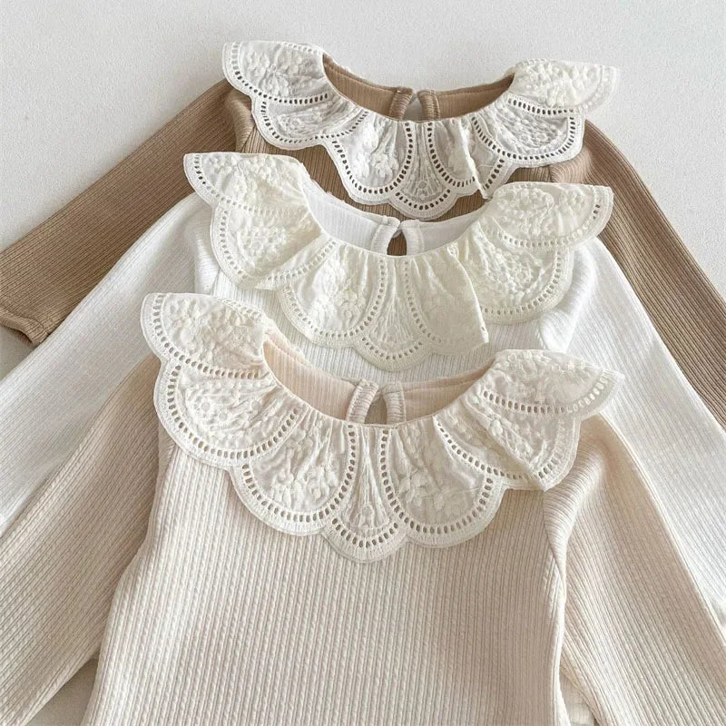 Yamilet Infant Girls Long Sleeve Cotton Tops