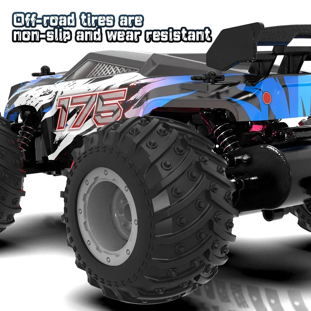JJRC 1/18 2.4G RC Drift Racing Car High Speed Off Road Vehicle All Terrain Remote Control Climbing Car Toys for Boys Kids Gifts