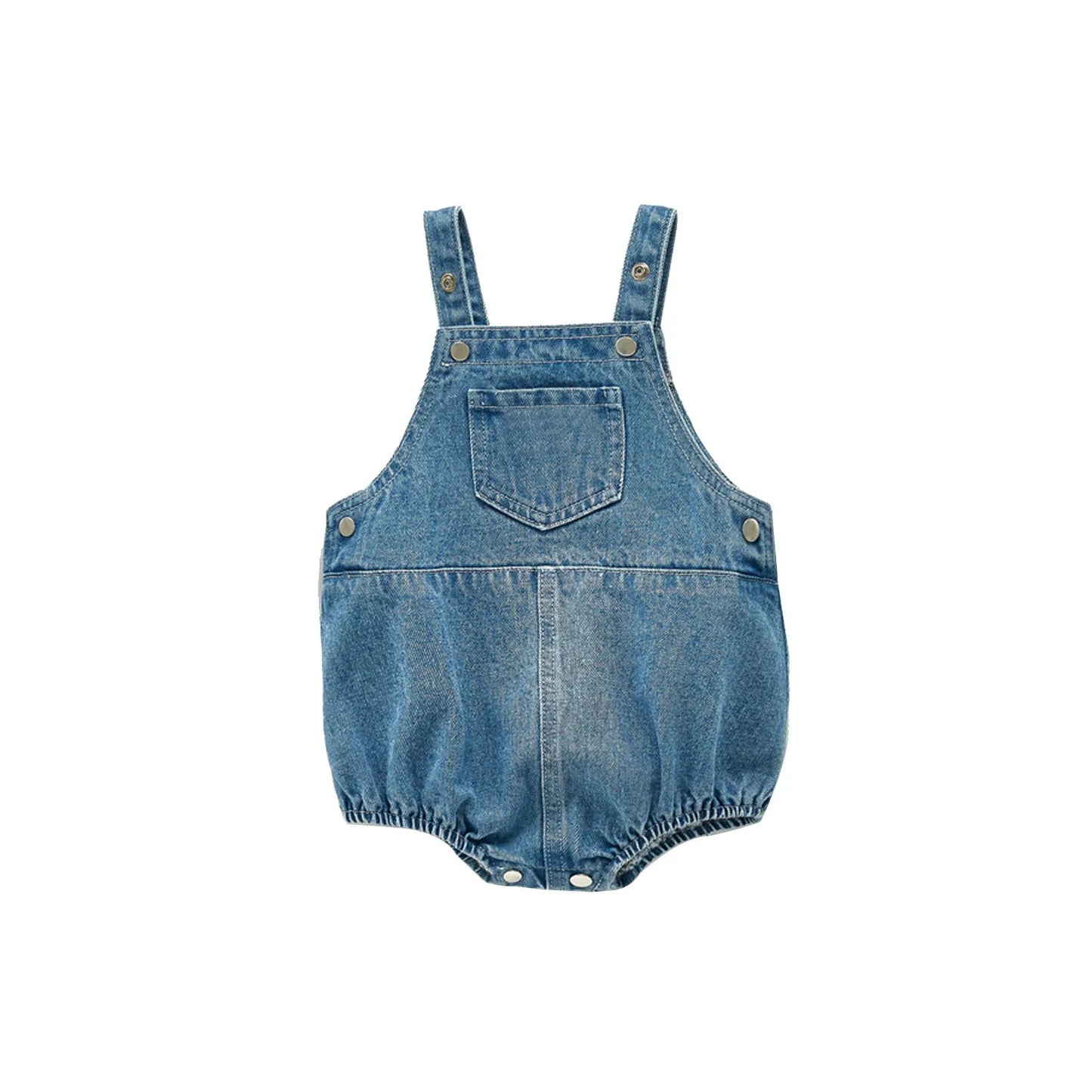 Front Pocket Baby Romper