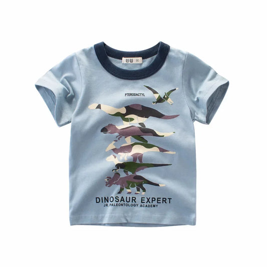 Trevor Children Cotton Short Sleeves Tees
